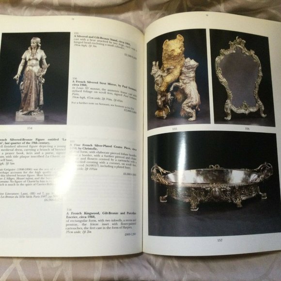 Sotheby's London Catalogue 1995 19th and 20th Century Furniture and Decorations - Picture 7 of 12